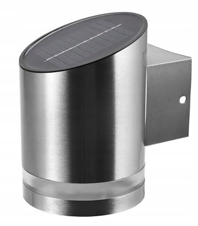 

Lampa solarna kinkiet ścienna ciepłe światło słone