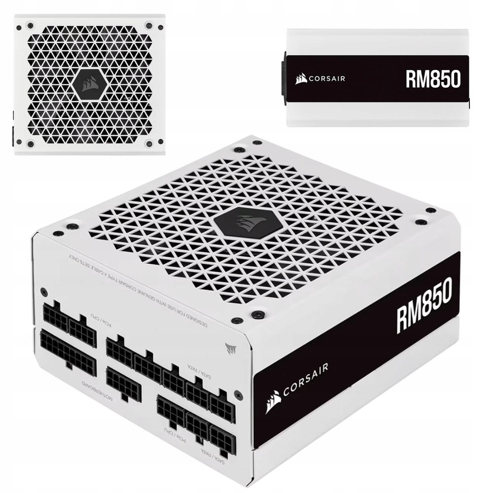 Zasilacz Corsair RM850 850W 80 Plus Gold RP0120 Moduł 24 Pin Atx Biały
