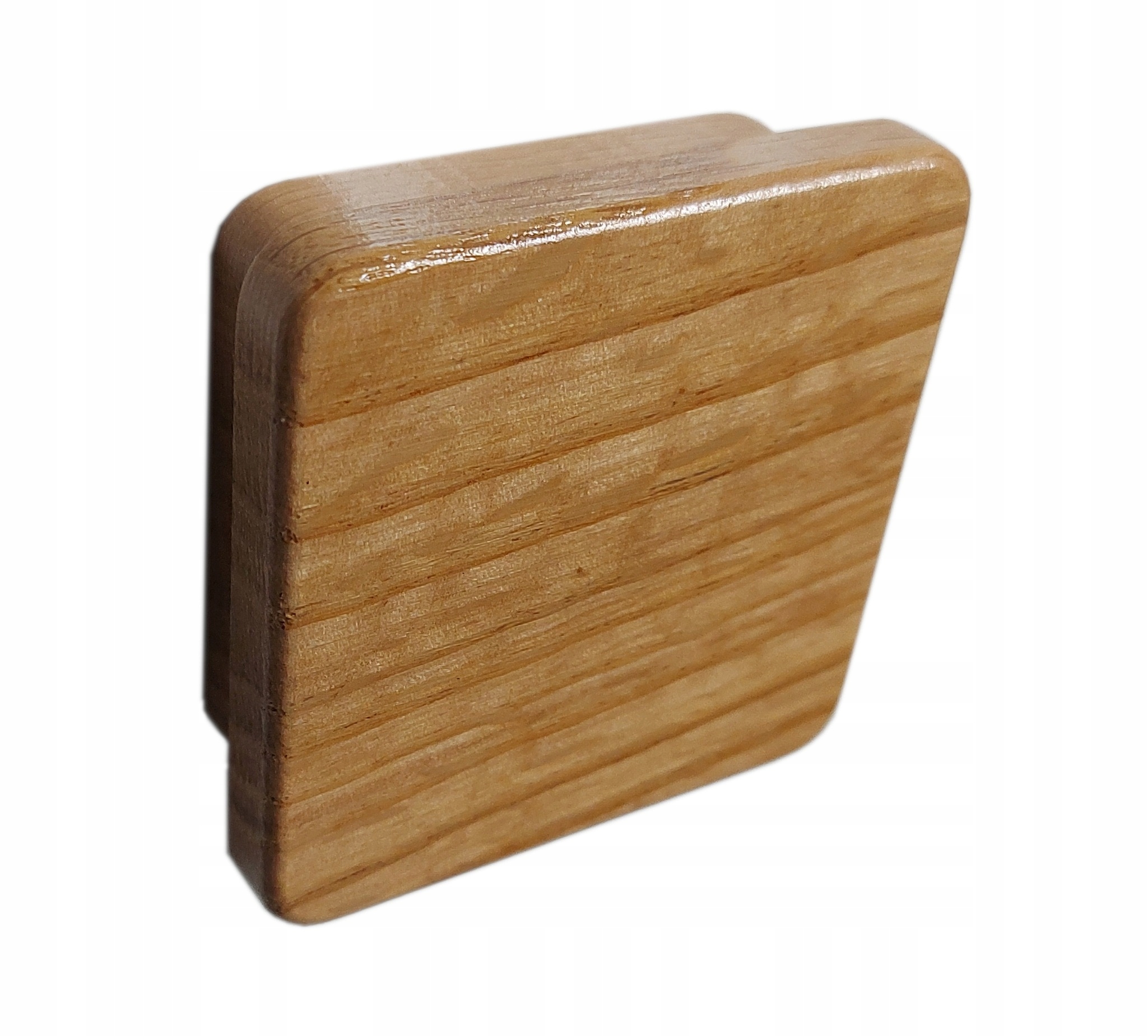 

Uchwyt meblowy drewniany dębowy Kwadrat 60mm