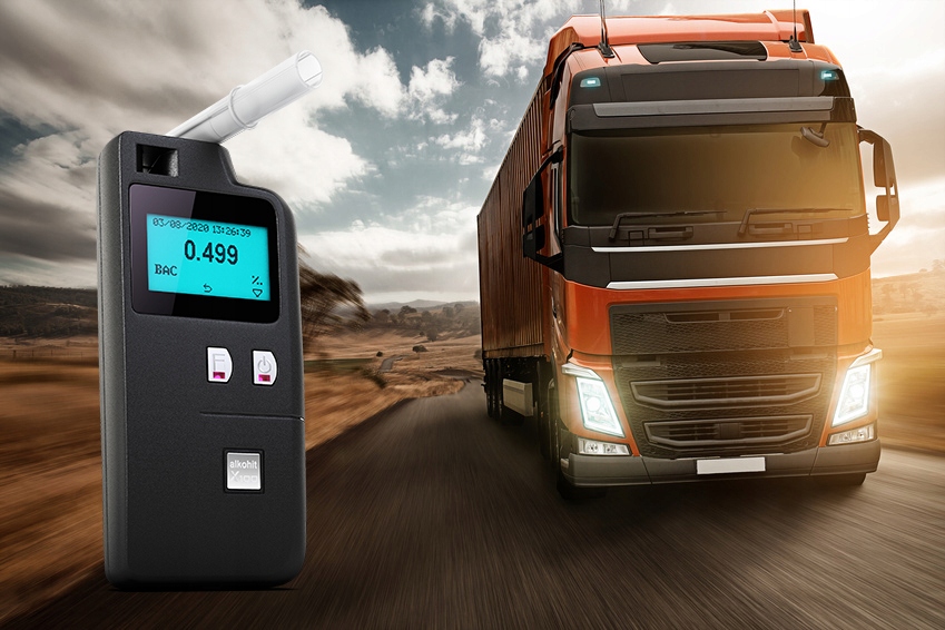 Alkomat ALKOHIT X100 Policyjny Dowodowy Sensor EU Color black