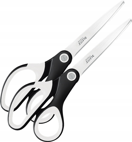Nożyczki tytanowe Leitz Wow 20.5cm czarno-biały x2
