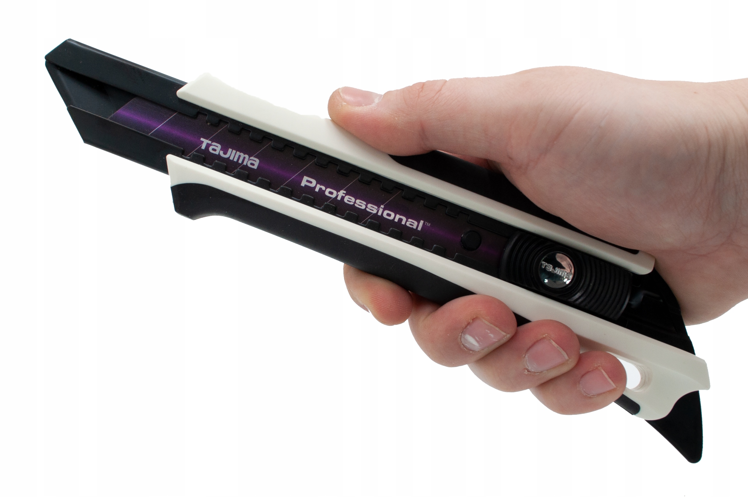 

Nóż z ostrzem 25 mm stalowa płetwa DFC670N Tajima