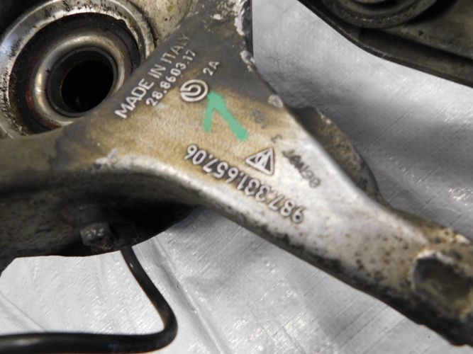 PORSCHE BOXSTER 997 swing left rear rear part