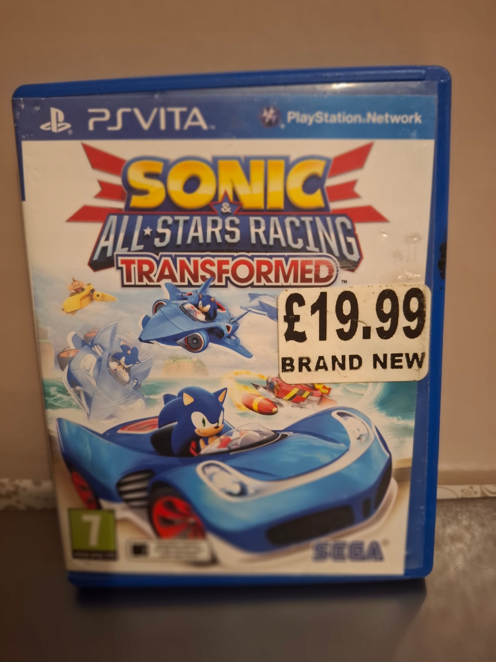 SONIC TRANSFORMED PS VITA