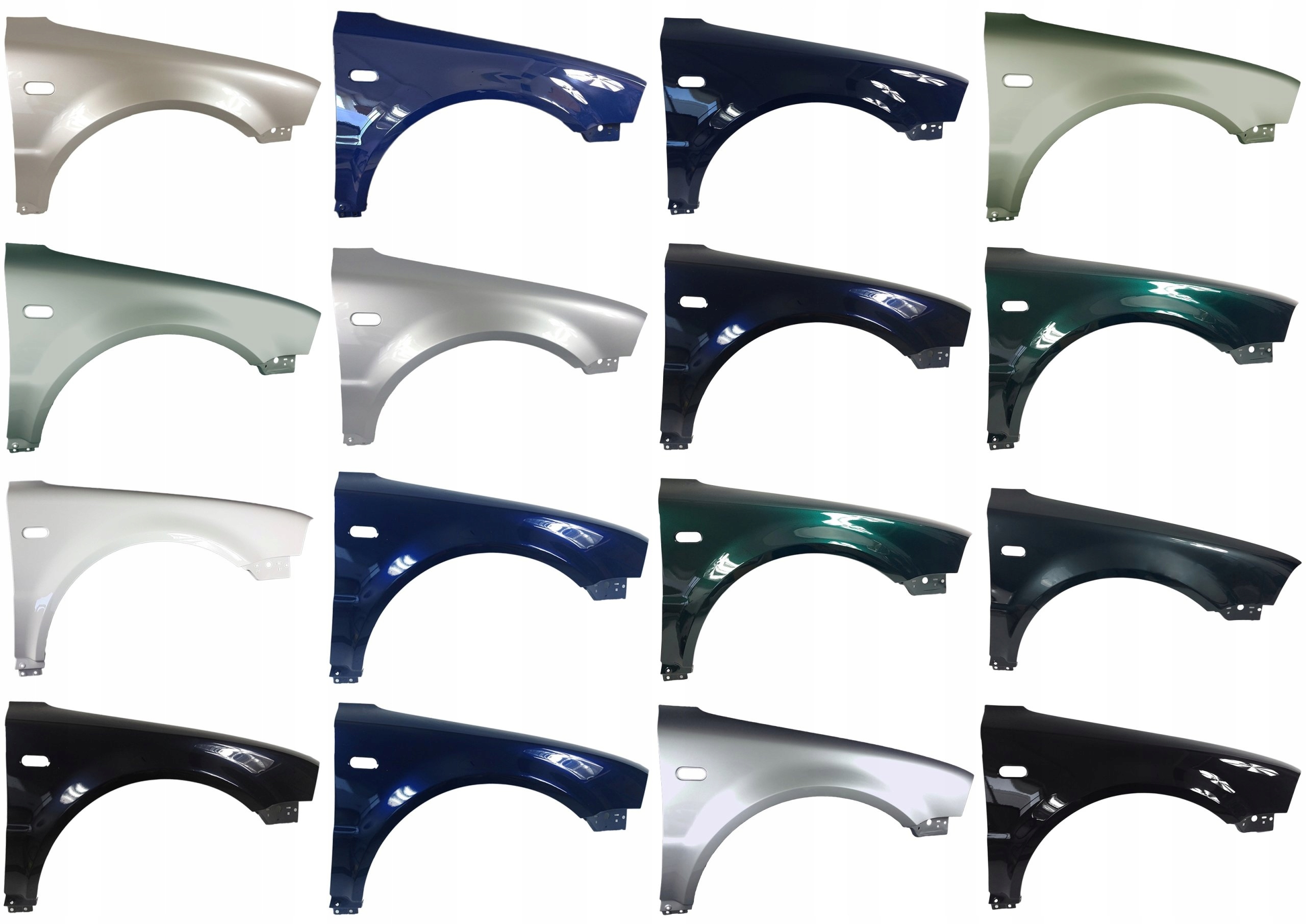 Passat B5 FL 00-05 BŁOTNIK PRAWY LB6W OCYNK Producent części Fendcor