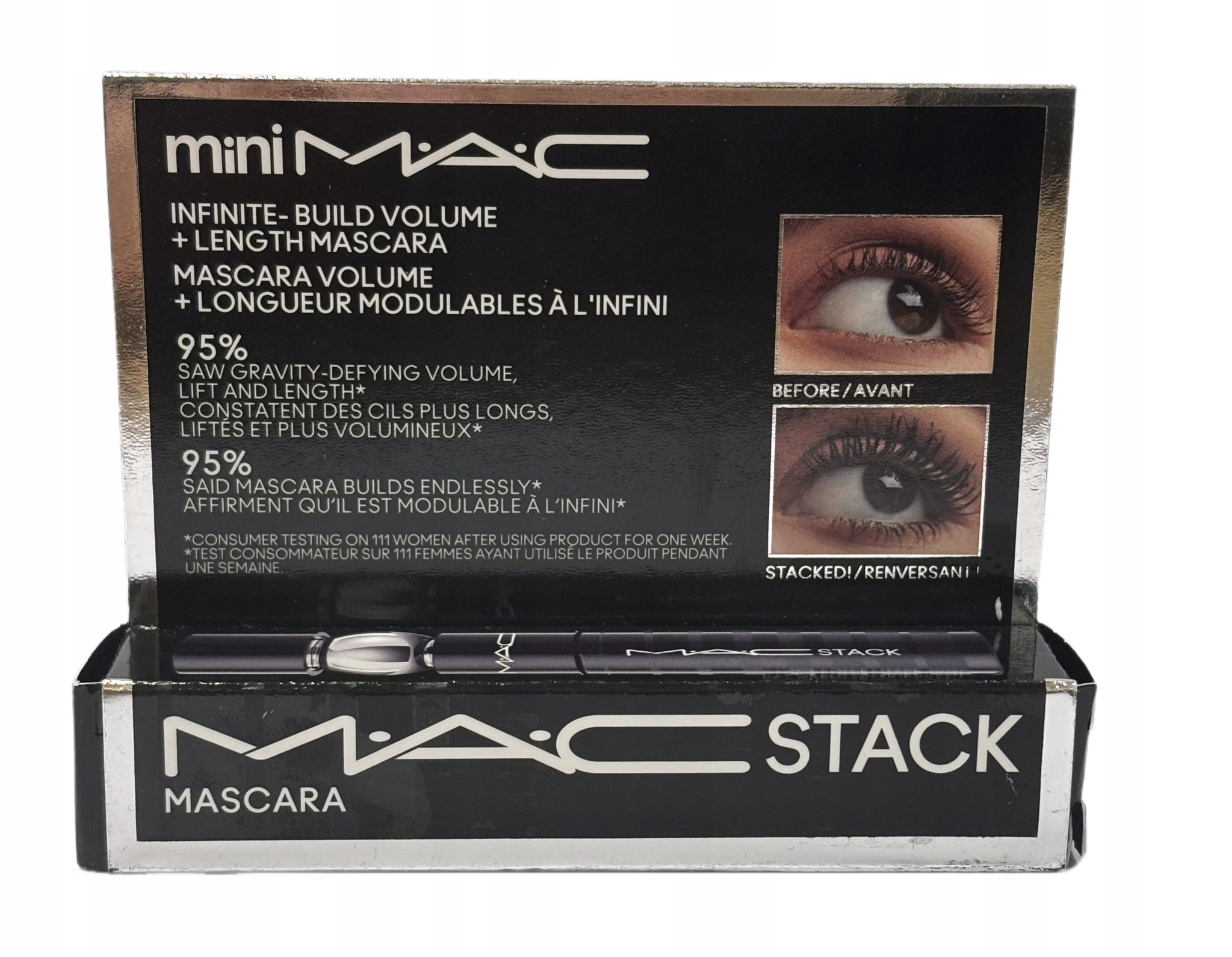 MAC Cosmetics Mini Mac Macstack Mascara • Cena, Opinie - Allegro