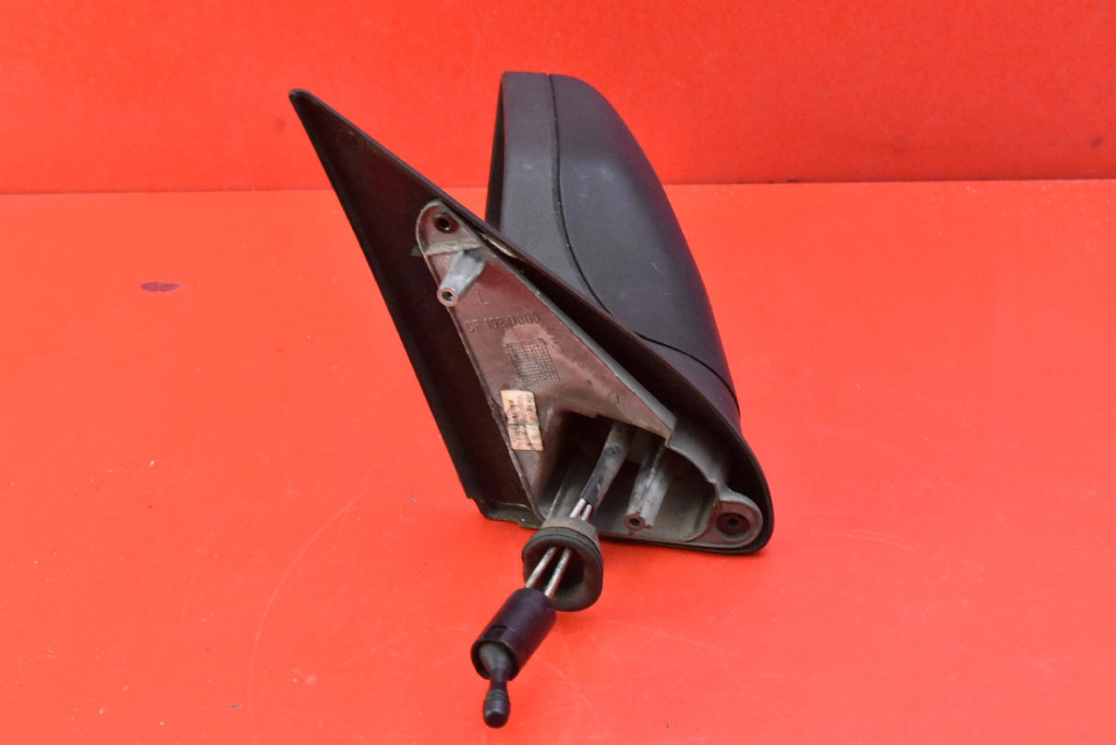 mirror left manually black, EU 01805 PEUGEOT 106 LIFT 96-03