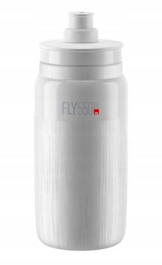 Bidon ELITE Fly Tex biały 550 ml