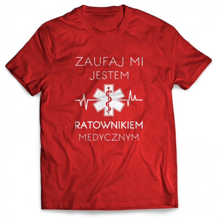 

KM013F - M / Koszulka Zaufaj MI t-shirt ratownik