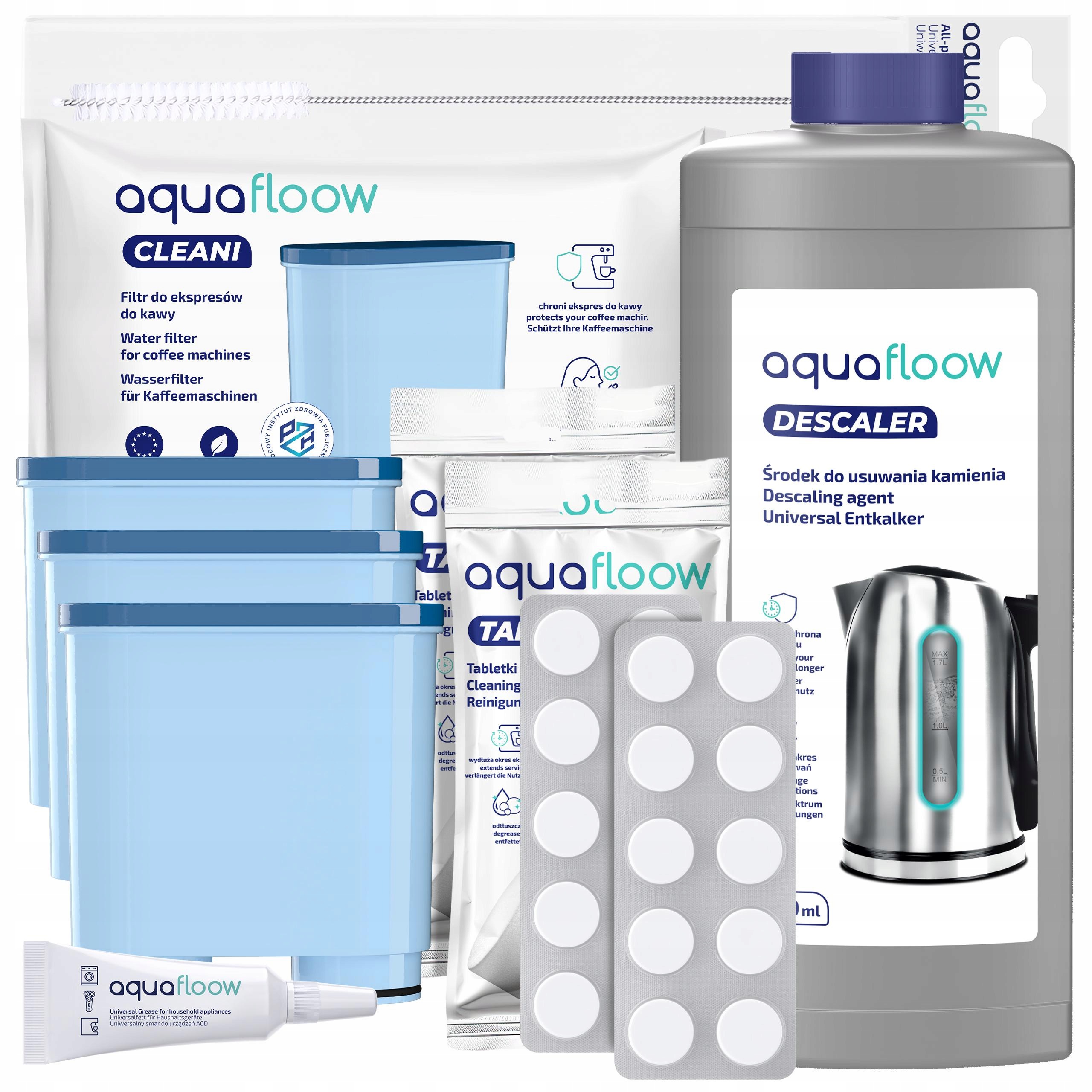 Odvápňovač 1 l čisticí tablety 3 x filtr do kávovaru Philips