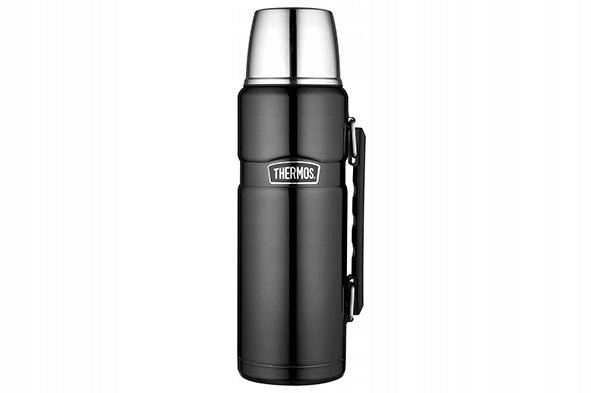 Termoska Thermos King 1,2 l Černý Držák na hrnek