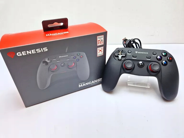 Проводная накладка Genesis черный