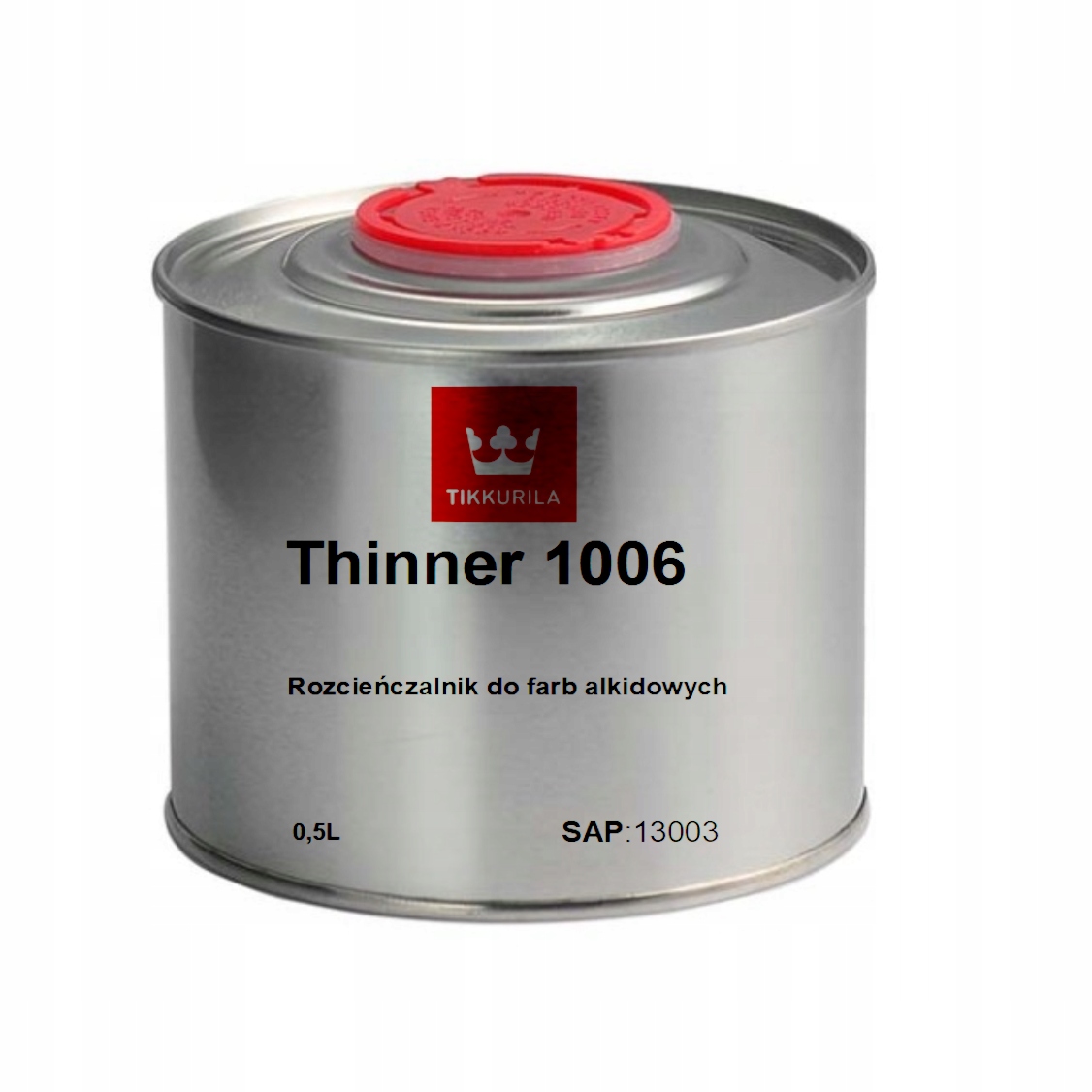 Tikkurila Thinner 1006 Rozcieńczalnik do farb alkidowych 0,5L