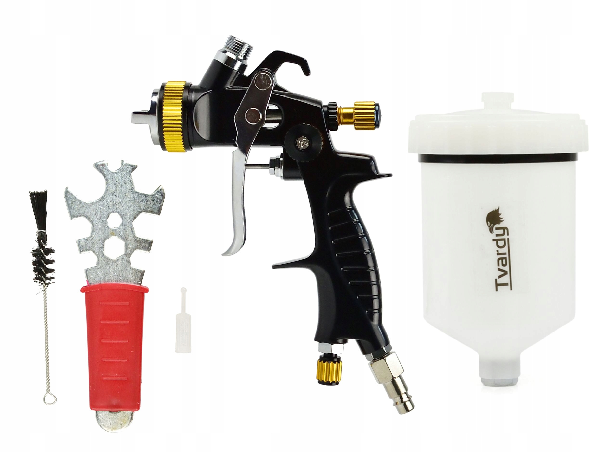 PISTOLET LAKIERNICZY LVLP 600ML 1.3MM TVARDY Marka Tvardy