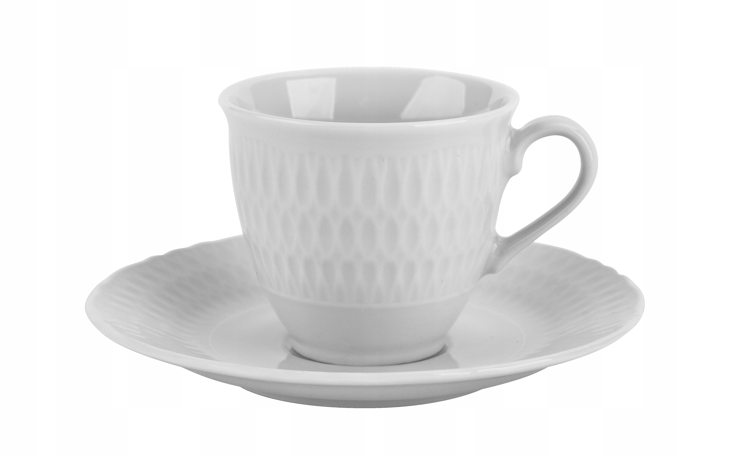 

Filiżanka spodek 100ml/12,5 cm Sofia Biała