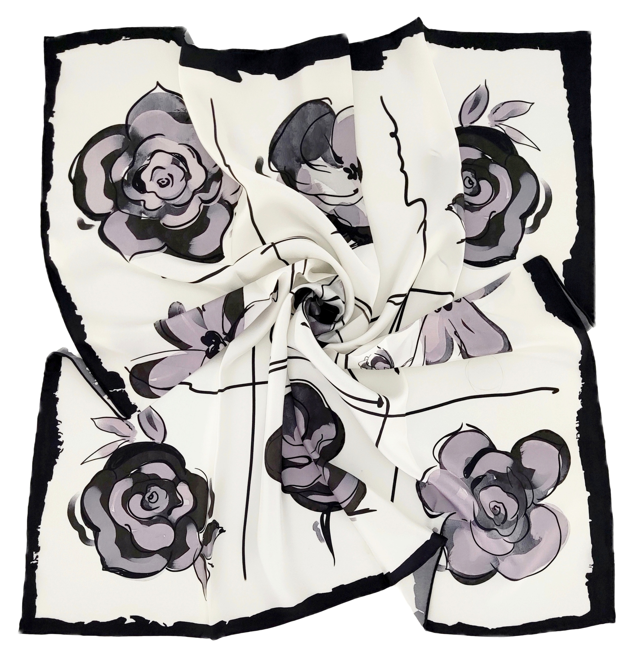 Hedvábný Šátek 100% Přírodní Morušový Hedvábí, Prémiová Kvalita+