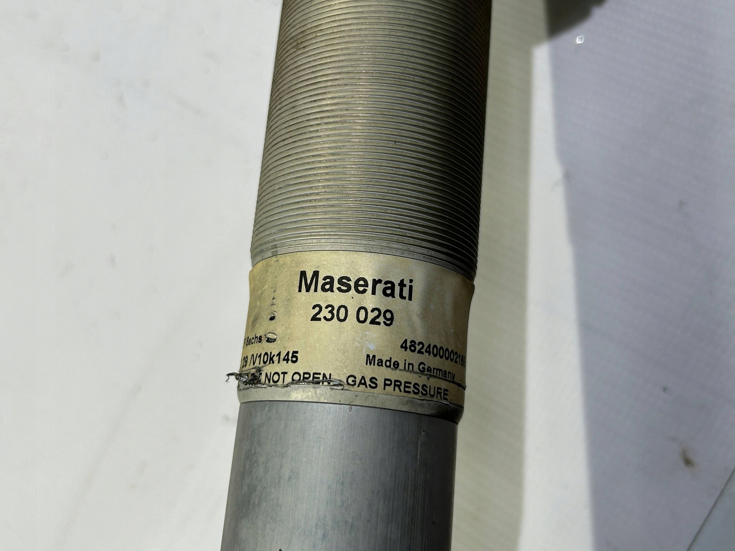 shock absorber mcperson front right left spring Maserati GranTurismo 2008
