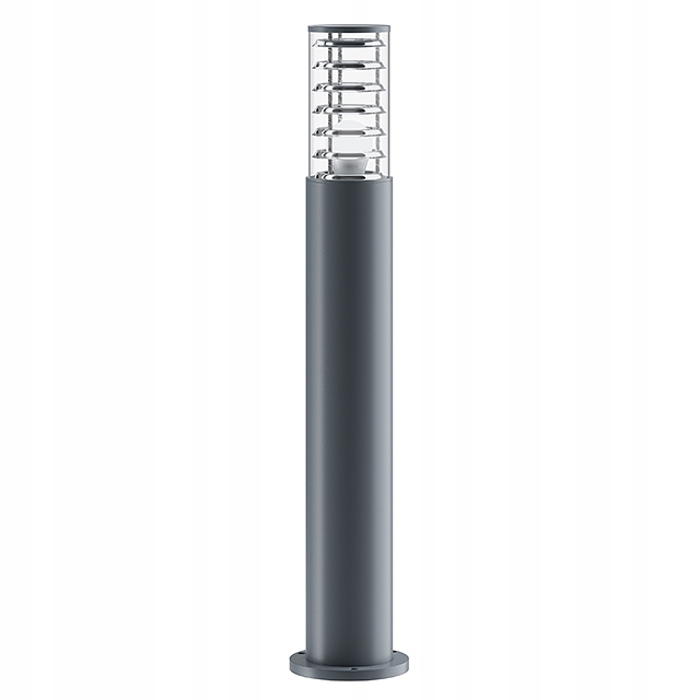 Stojací zahradní sloupková lampa šedá kulatý 80 cm Maytoni