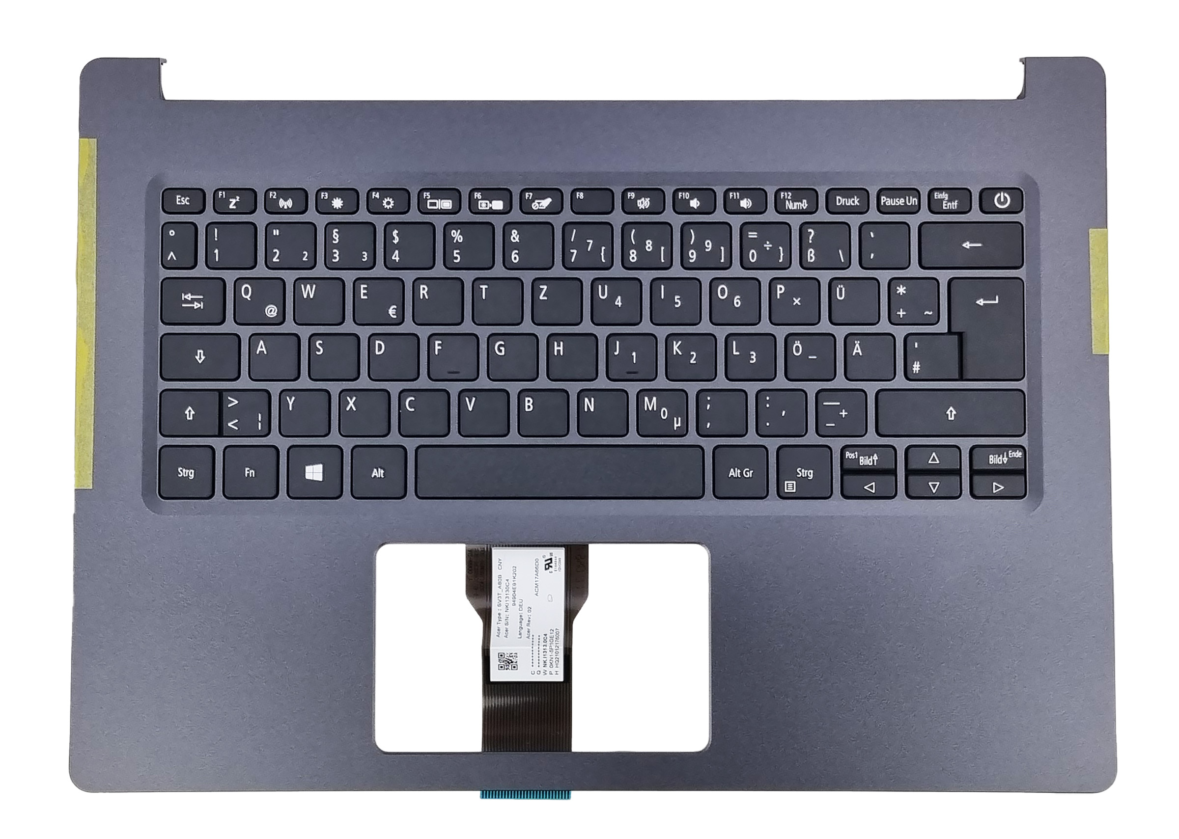 Nové Pouzdro Klávesnice Acer Aspire A514-52 A514-52G Německá Qwertz