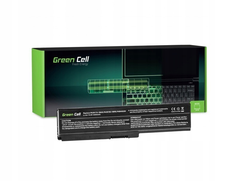 Green Cell Bateria TS03 Do Toshiba PA3817U-1BRS 4400 Mah 10.8V