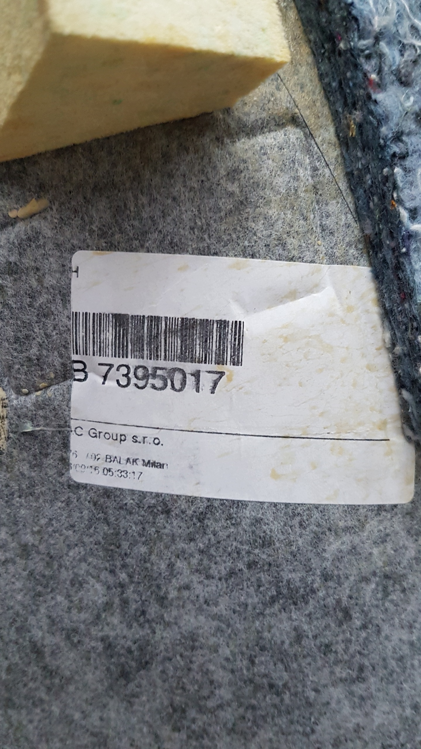 krovna obloga BMW 7 G12 ALCANTARA 7422549