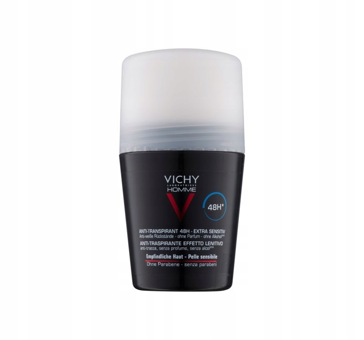 

Vichy Homme antyperspirant roll-on męski 48h 50 ml