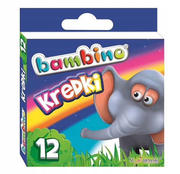 Kredki grafionowe BABMBINO 12 kolorów