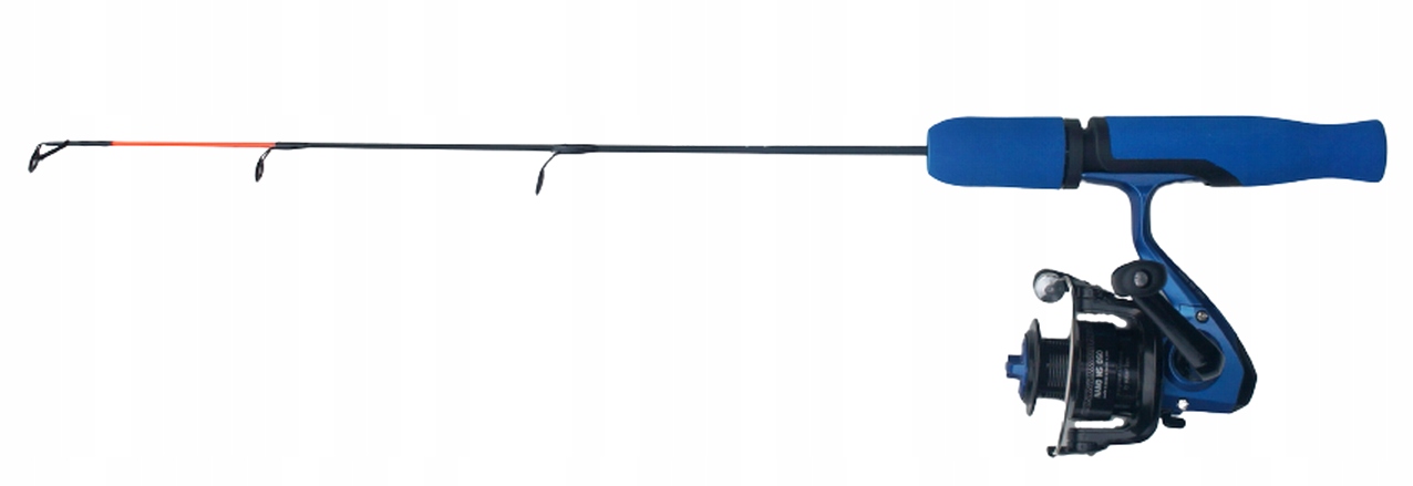 PODLODOWY ZESTAW WĘDKA NA SPŁAWIK żyłka KOŁOWROTEK + ZANĘTA - NA LÓD Model Zestaw