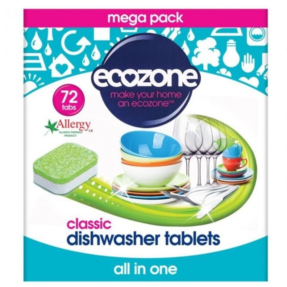 Levně Ecozone Tablety do myčky 72 kusů