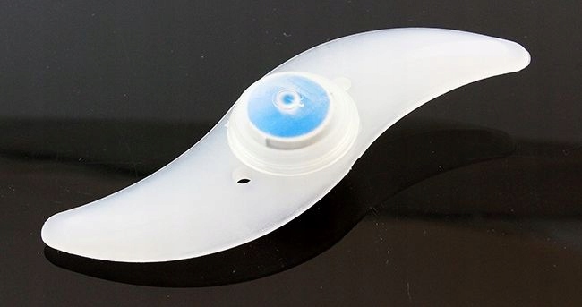 Lampka rowerowa Led montowana na Szprychy koła Niebieska