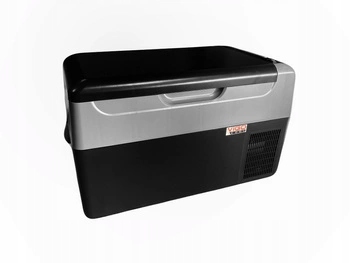 Chladnička Vigocool 22 L (přenosná, Kompresorová, 12/24/230 V, Šedá), Č. V22