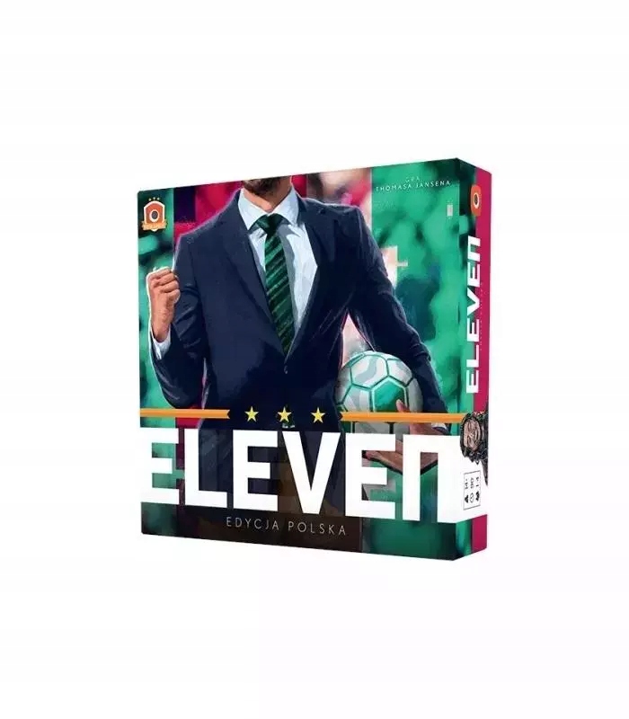 Gra Planszowa Eleven Strategiczna Sportowa Menadżer Piłkarski Ekonomiczna