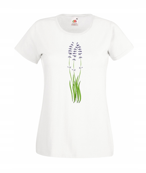 

Xs Koszulka Damska Kwiaty Maki Folk Magnolia Wzor