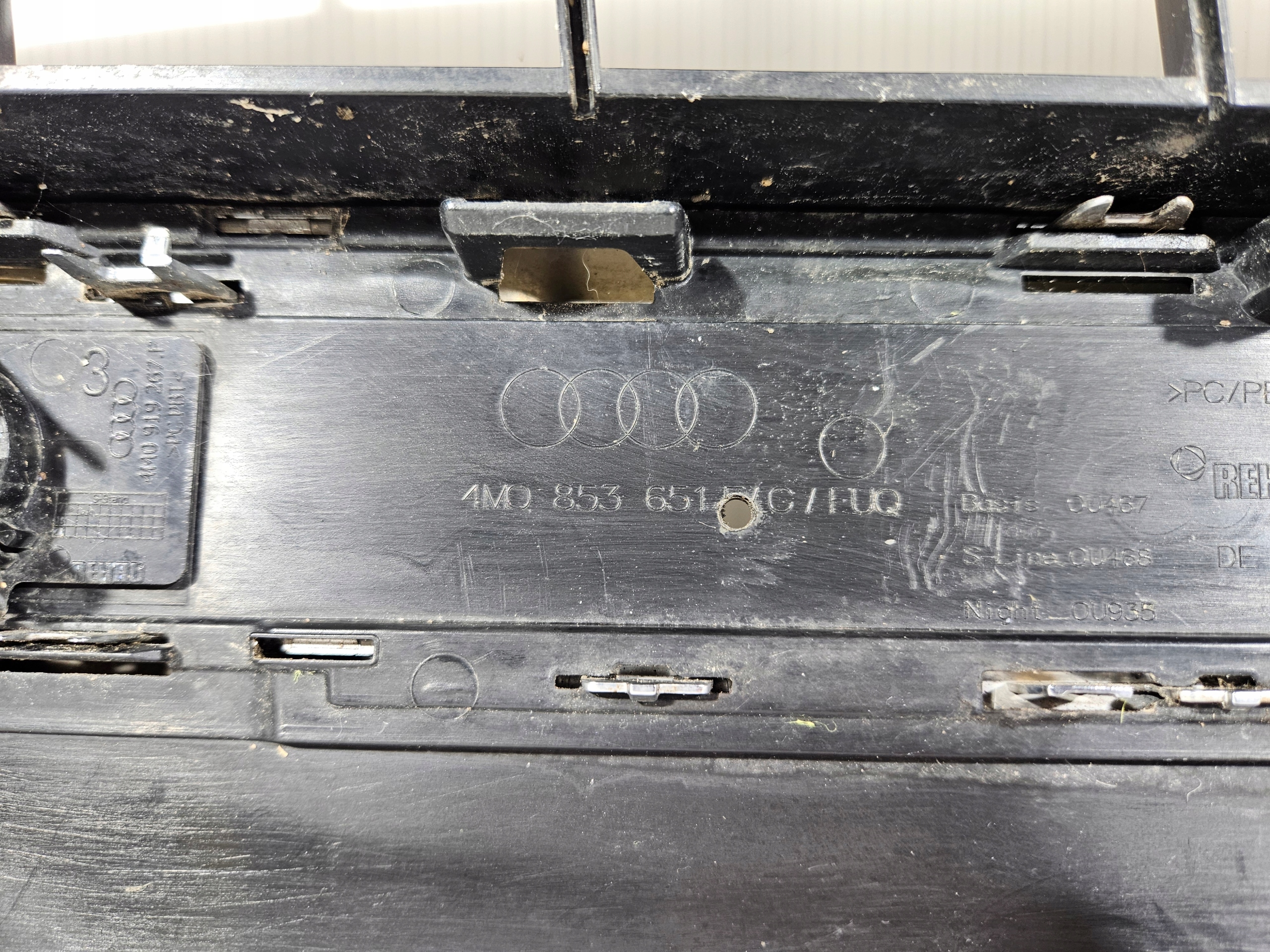 Audi Q7 Kühlergrill FRONTGRILL Kühlergitter 4M0853037CC - Thumbnail 9