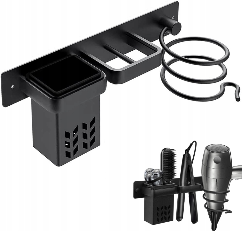 Držák na vysoušeč vlasů Nástěnný držák