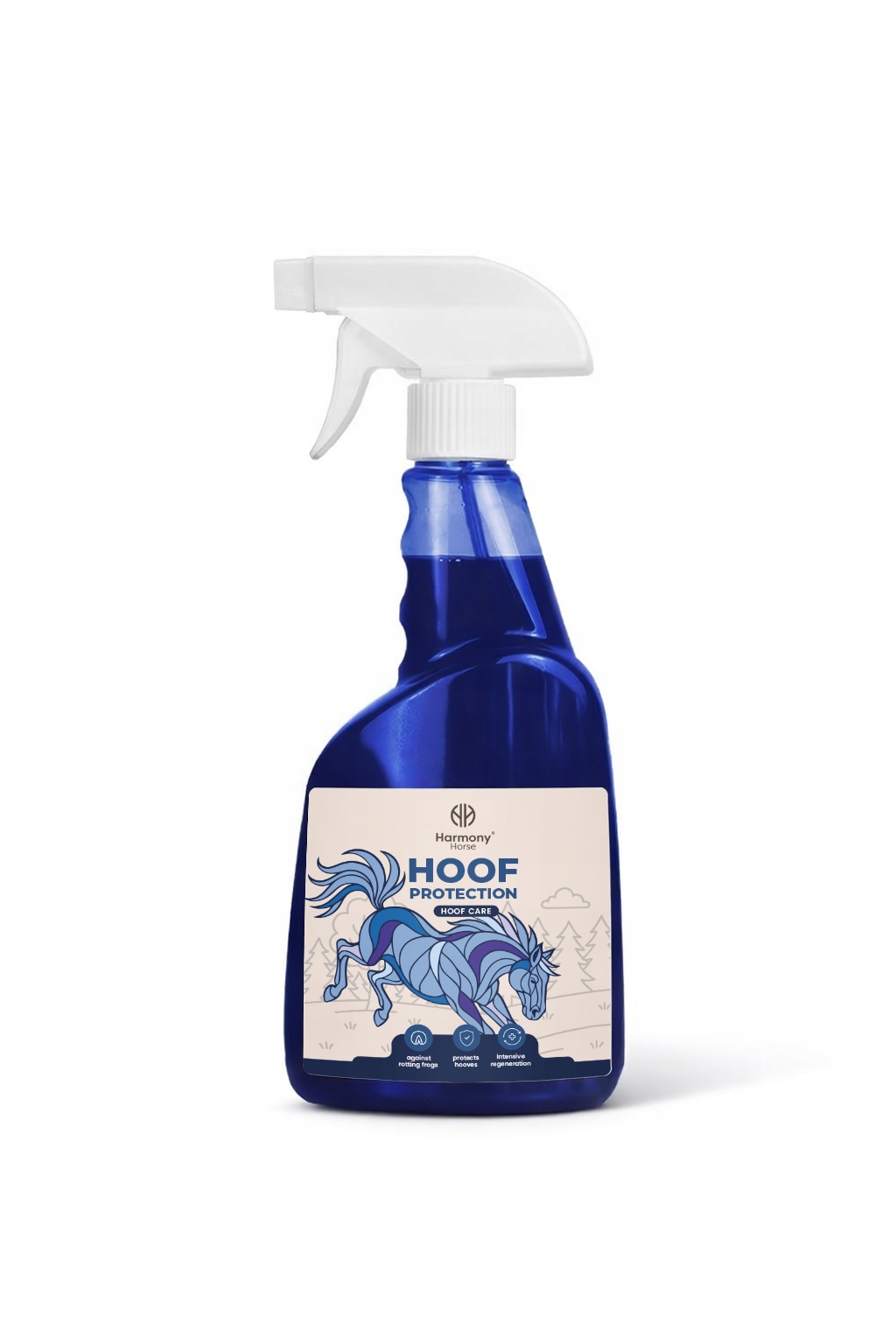 Spray na strzałki dla koni Harmonyhorse Hoof Protection 500ml
