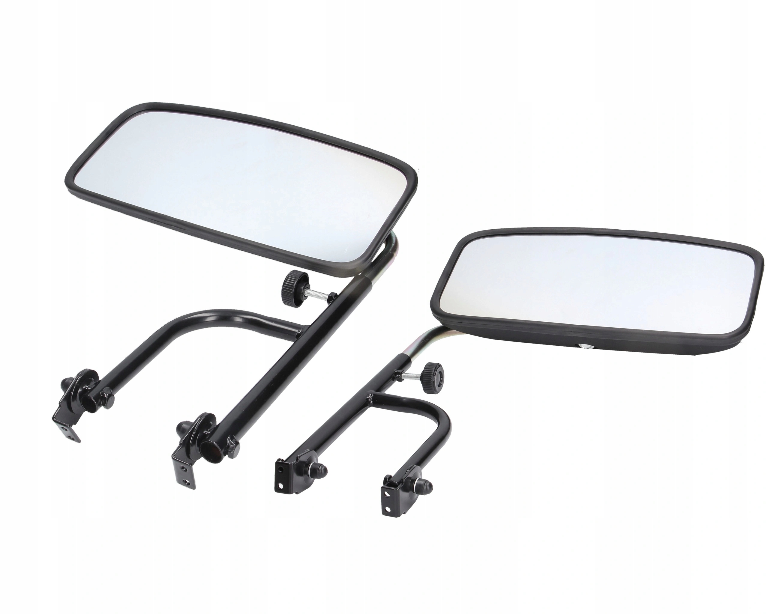 zrcátko s ramenem pro traktor, bagr, nakladač 405 x 195 mm sada. 2 ks