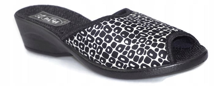 

Kapcie Damskie Pami Art120 Black R39