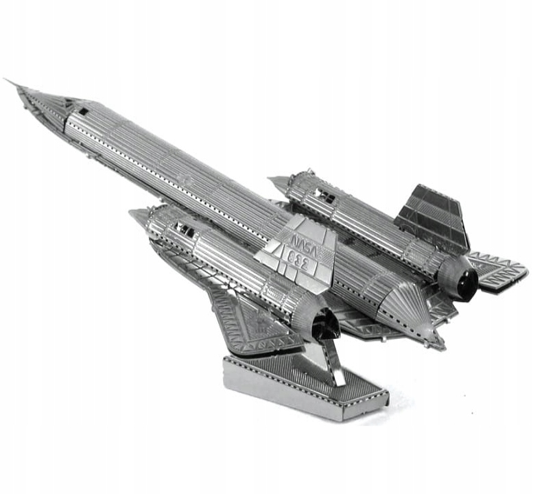 Metal Earth SR-71 Blackbird metalowy model 3D