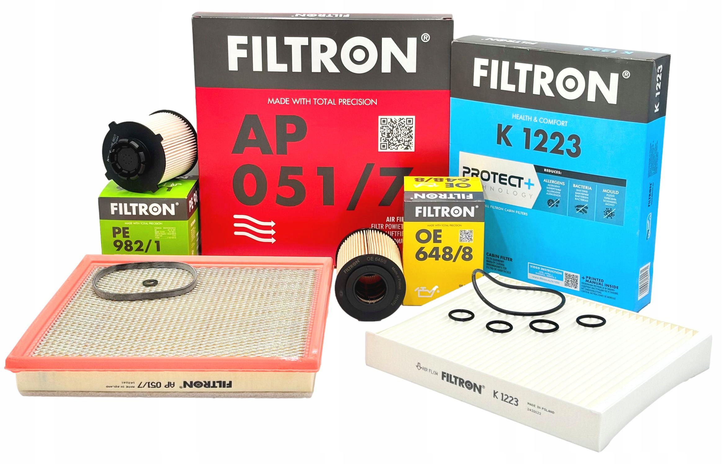 Filtron Sada Filtrů Opel Astra IV 4 1.7 Cdti