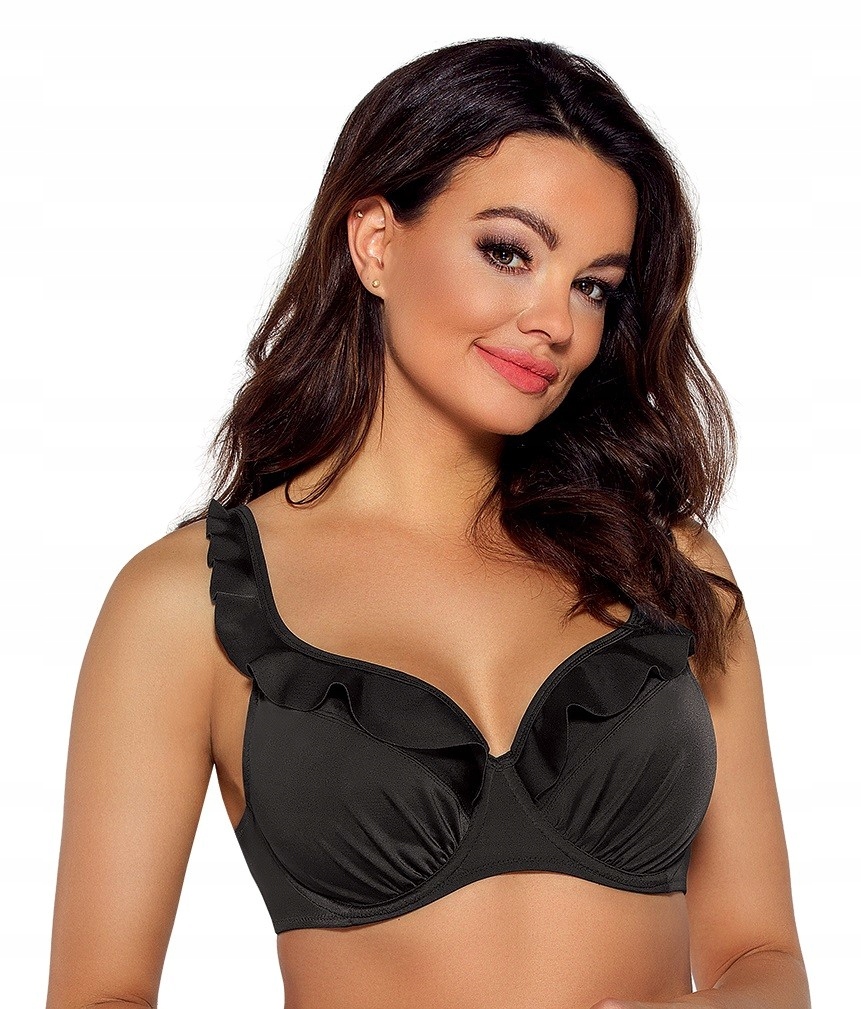 Plavková Podprsenka Soft Sk 213 Black 90D černá