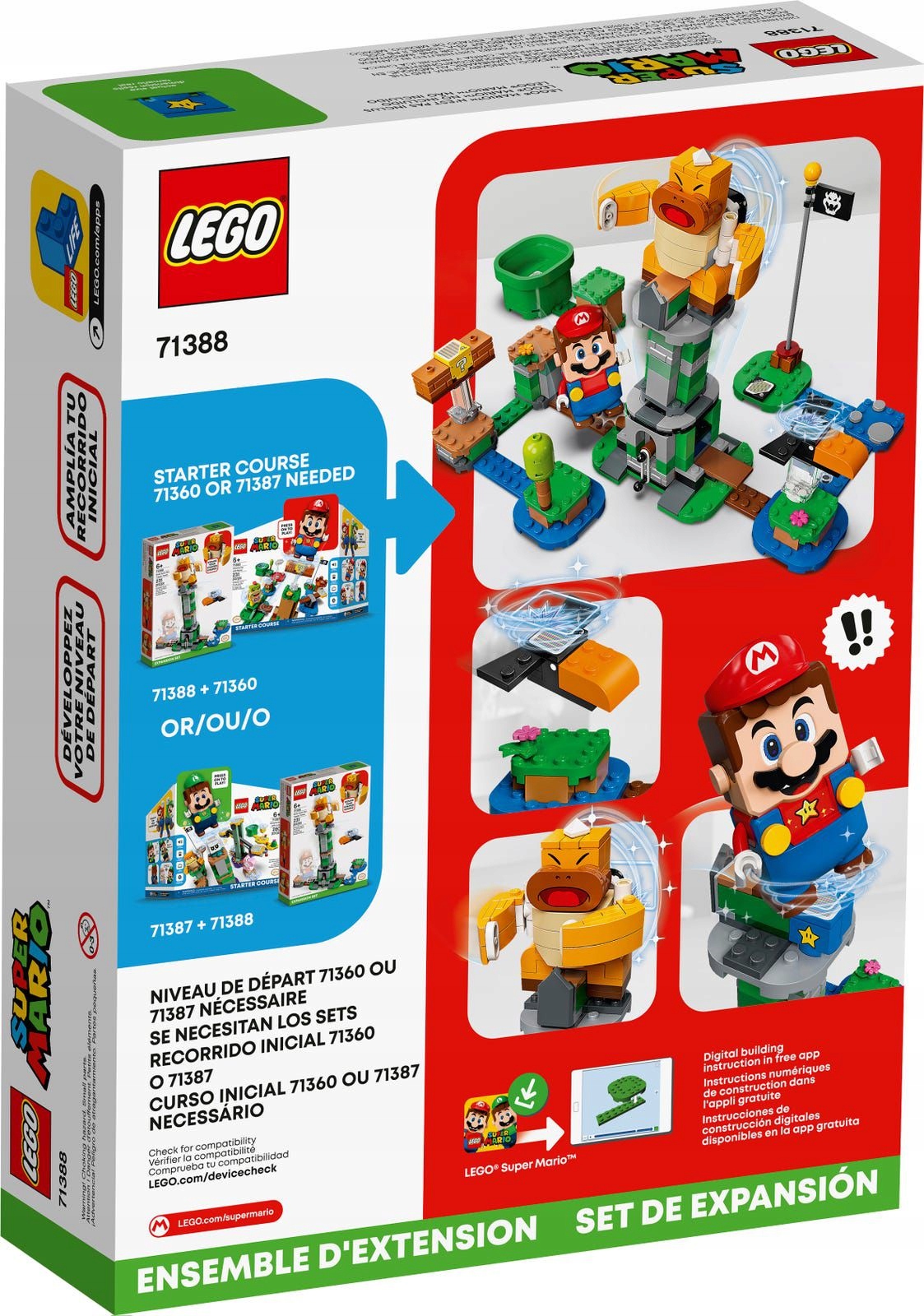 LEGO 71388 Super Mario - Boss Sumo Bro SMOK 24H Marka LEGO
