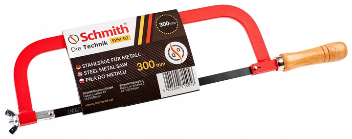 

Piła Ręczna Do Metalu schmith 300MM Standard