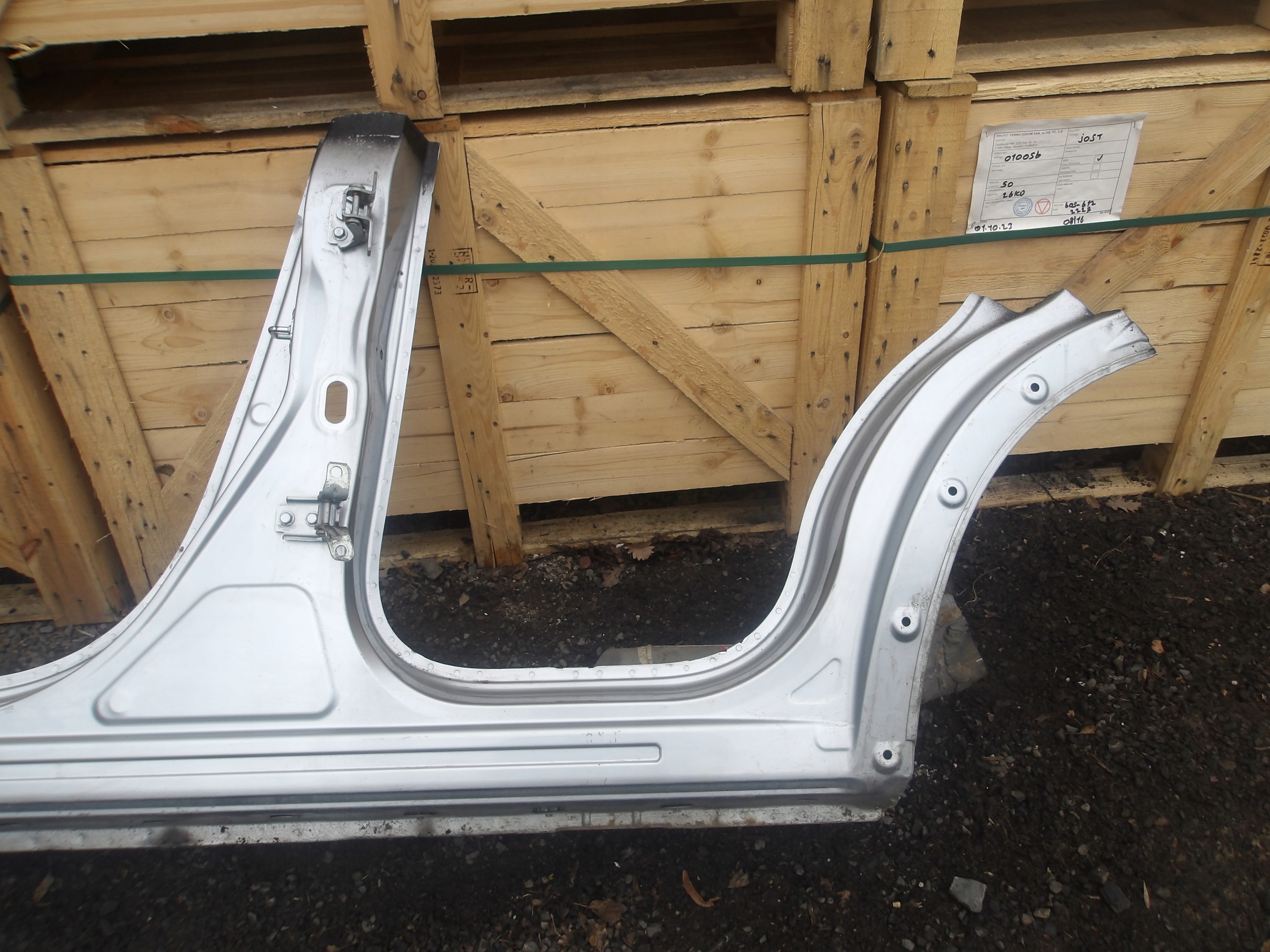 MAZDA CX-5 KD 12-17 threshold ZE SLUPKIEM left long BOK mudguard colour 45P