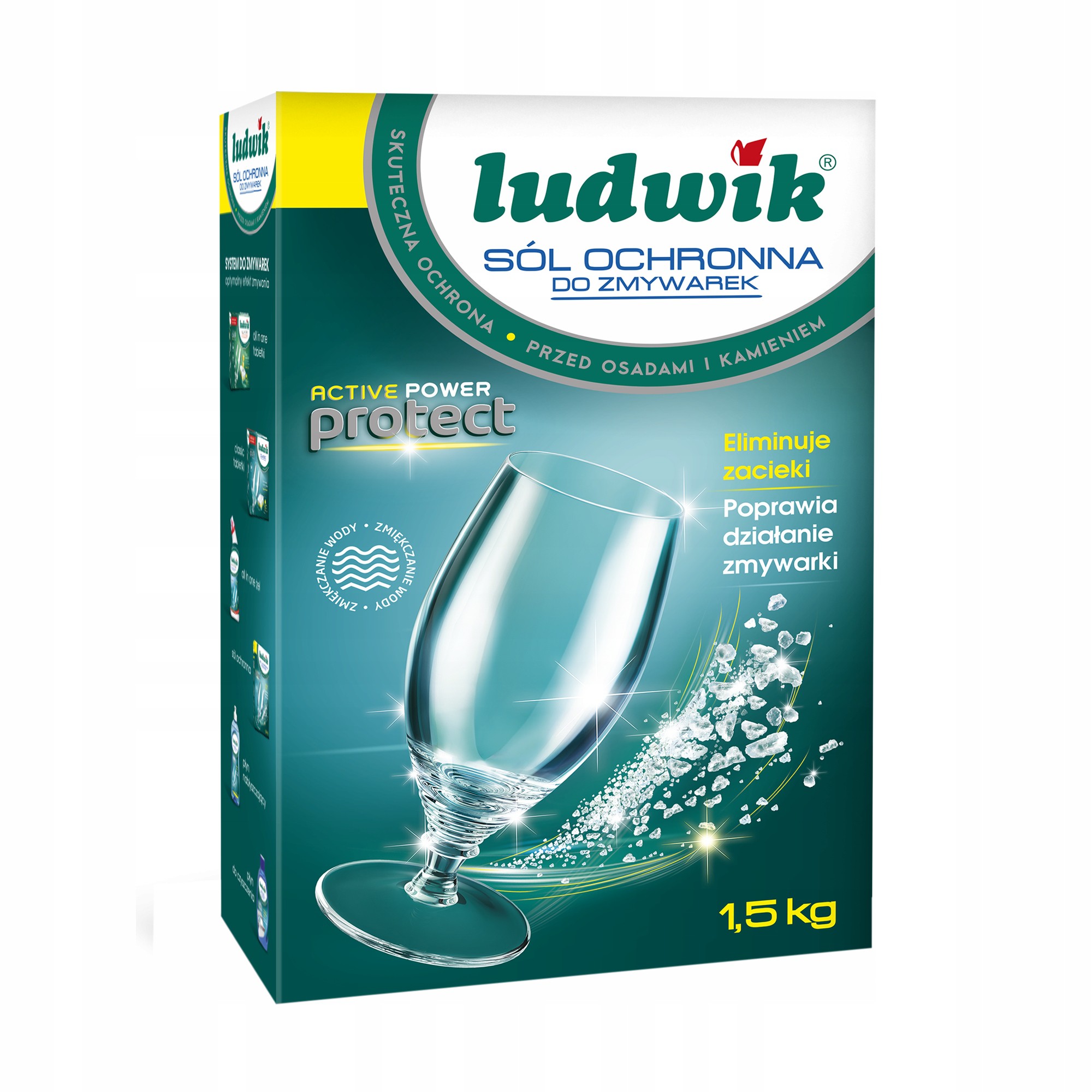 

Ludwik Sól Ochronna Do Zmywarek 1,5KG