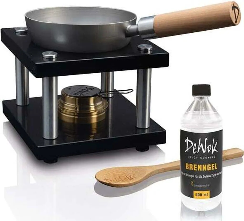 Systém vaření DeWok pro maximálně 2 osoby bez elektřiny nebo plynu