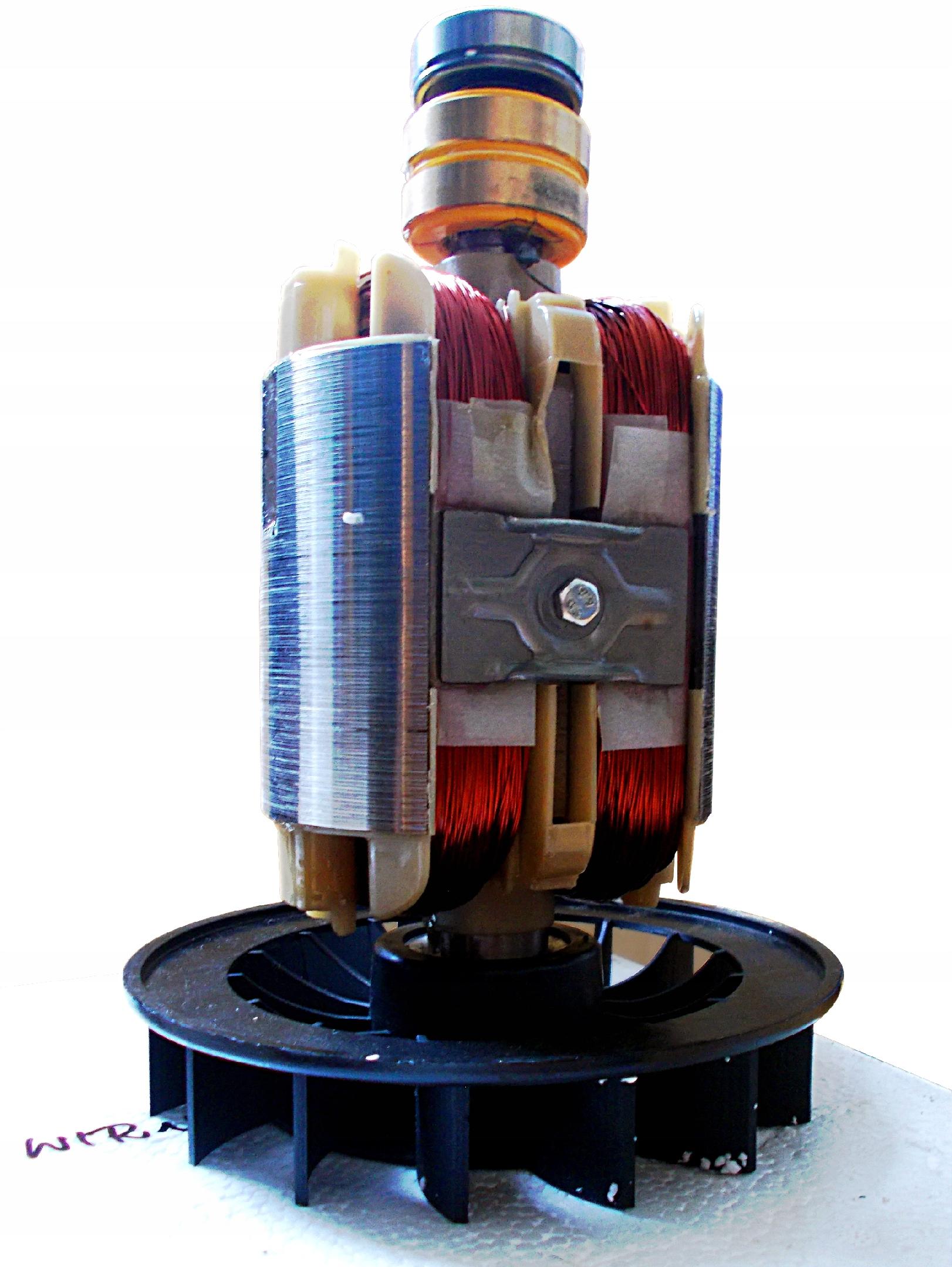 Rotor Generátoru Pro Svářečský Agregát 1FÁZOVÝ 3FÁZOVÝ, Průměr 85 mm