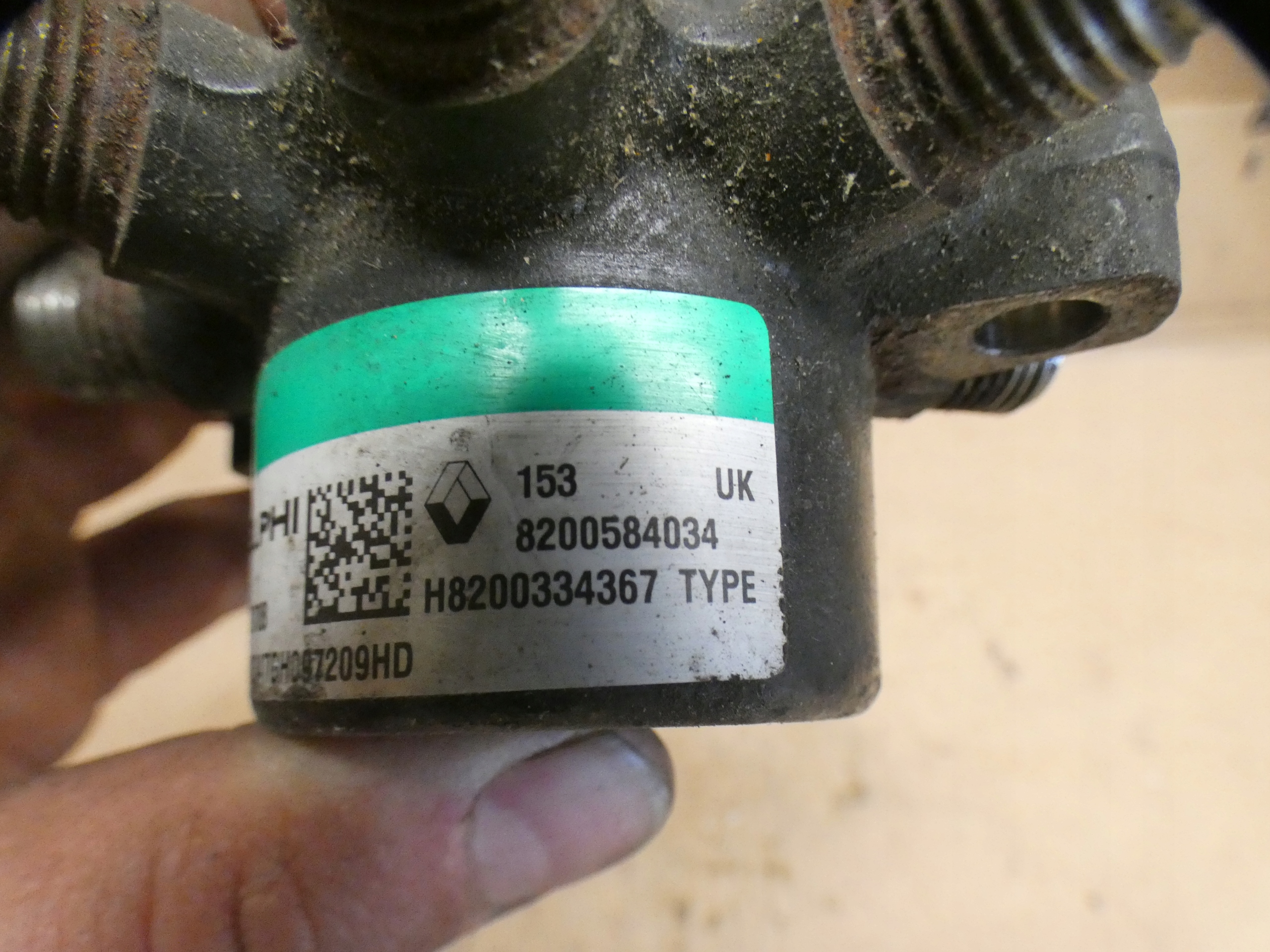 RENAULT NISSAN 1.5 DCI Rampe injection