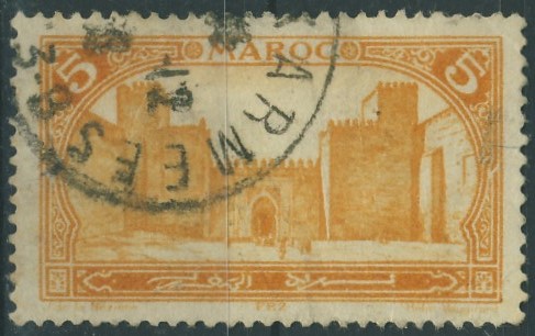 Kolonie fr. Maroc 5 cent. - Fez