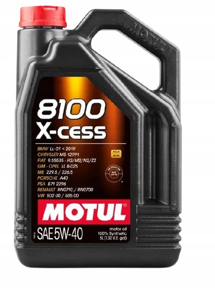 Olej silnikowy 8100 (5L) 5W40 Motul X-cess